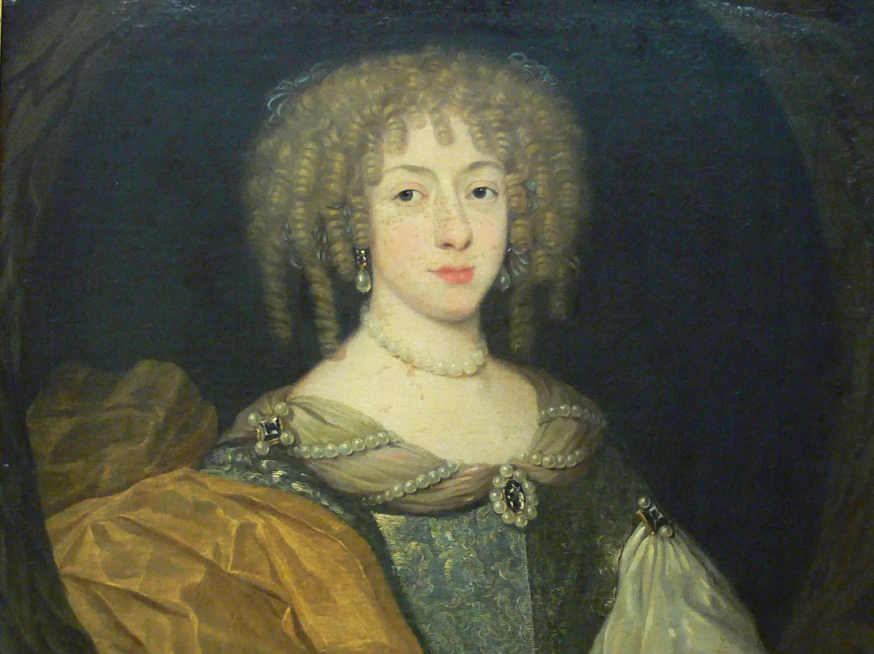 Portrait of Elisabeth Charlotte of the Palatinate (Liselotte), 17th century